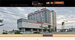 Desktop Screenshot of hotel-emmawest.ro